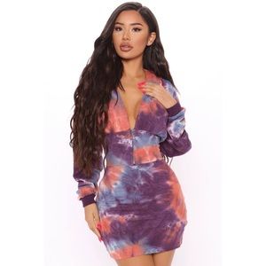 Fashion Nova Corset Sweater Dress